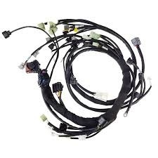 signal du bouclier 18awg de câble équipé de harnais de fil de 100cm double pour l'audio de voiture