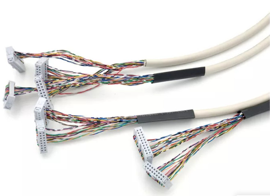 écran d'affichage à cristaux liquides du câble plat 12-64 Pin Flex Ribbon Twist For de 2.54mm FFC