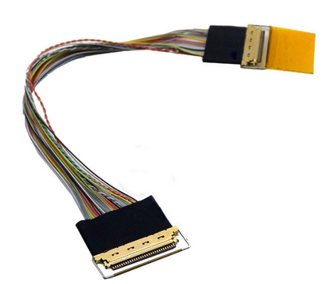 Câble 30 Pin Modeling du harnais 240mm 0.5mm de fil de l'affichage à cristaux liquides LVDS