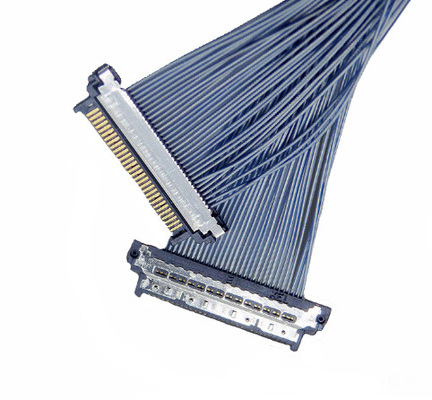 câble équipé flexible du câble coaxial de liaison 32awg Lvds de 26awg 28awg pour la caméra de HD