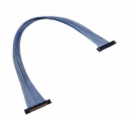 15cm 30 câble coaxial de liaison ultra flexible de Pin Lvds Over Coax 0.4mm