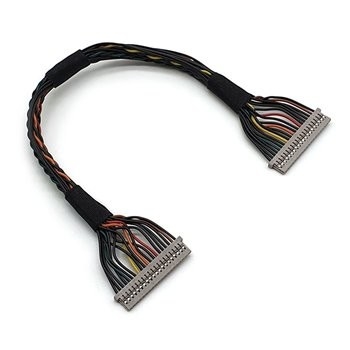 Le fil de la robotique LVDS arment 0.8mm Mini Coaxial Shielded Cable Assembly