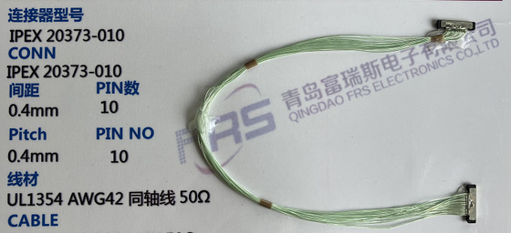 câble équipé des véhicules à moteur du harnais 220mm de fil de 0.5mm GPS LVDS