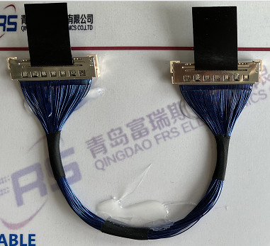Assemblées d'affichage à cristaux liquides 40 Pin Connector Micro Coax Cable du harnais 210mm de fil d'Awg40 LVDS