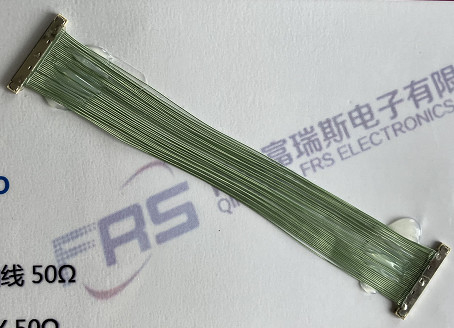 Assemblée micro de fil de bouclier de double de câble de Pin LVDS du coaxial Awg40 30 Pin To 40