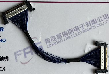 Assemblées coaxiales de la borne 0.5mm du connecteur 51 d'Awg36 200mm LVDS