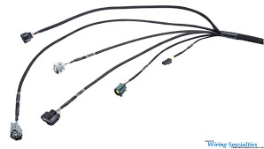 Le câble équipé visuel audio de harnais de fil a attaché du ruban adhésif au double coaxial protégé