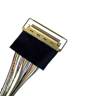 Câble 30 Pin Modeling du harnais 240mm 0.5mm de fil de l'affichage à cristaux liquides LVDS