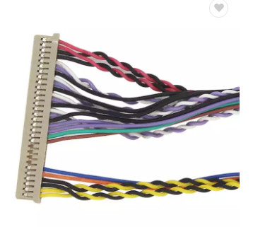 40 harnais de fil de Pin LVDS électrique, câblage de remorque de voiture de 50mm