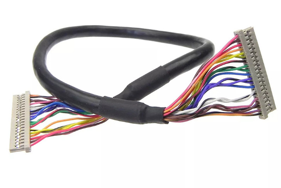 harnais 30AWG 20 Pin Cable Laptop Screen de fil de 0.3mm LVDS
