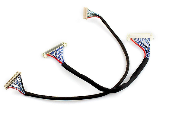Assemblée plate d'affichage à cristaux liquides du câble 0.4mm de Pin LVDS de 450mm 20 pour le panneau Displaysemblies