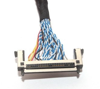 Le fil de l'ordinateur portable LVDS arment des biens de cable connecteur de JAE 0.5mm