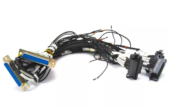 Commutation flexible de radiofréquence de câbles de Lvds de câblage de robot de rf 500mm