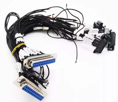 Commutation flexible de radiofréquence de câbles de Lvds de câblage de robot de rf 500mm