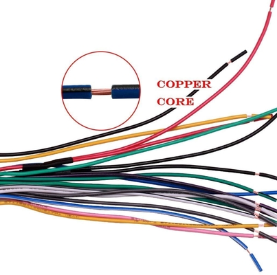 18AWG 4 câblage de Pin Car Stereo Connector Electrical du haut-parleur 16