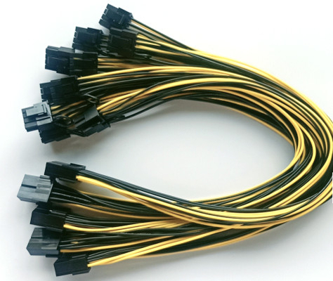 8 le bouclier de Pin Power Wire Harness Female PA66 câblent 260mm pour l'automobile