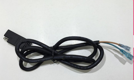 2 câbles équipés 1 électroniques masculins femelles, câble de harnais de fil de 560mm
