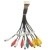 Puissance de câble équipé de Pin Power Wire Harness 200mm de la navigation 20 électrique pour la voiture