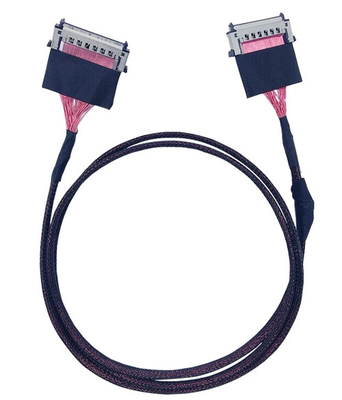 automobile flexible d'Assemblée de câble coaxial de liaison d'automobile de 50cm