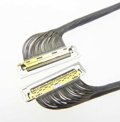 34awg Assemblée micro de fil du téflon PTFE du noyau 380mm du câble coaxial de liaison 20