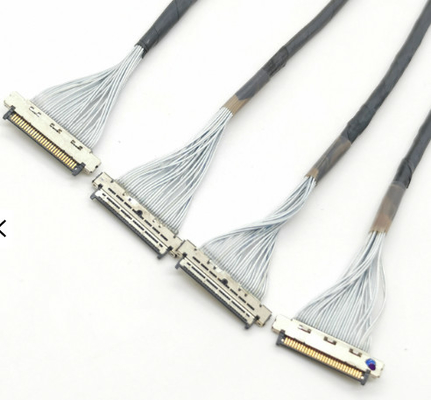 fil coaxial micro 330mm Kel Cable For Pcb Connection de caméra de 0.4mm