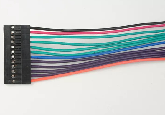 24 Pin Camera Cable Assemblies Male au fil femelle de télévision en circuit fermé