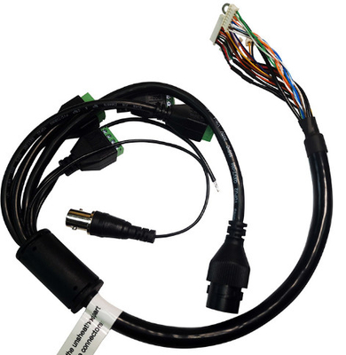 Les câbles équipés de la caméra Rj45 imperméabilisent la sécurité de 100mm coaxiale